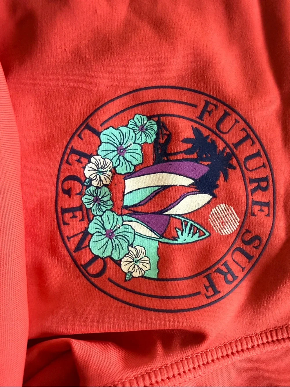 Carters 2t red surf rashguard shirt spf 50 nwt
